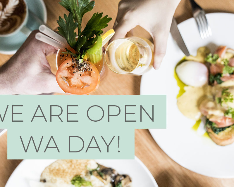 Cafe open WA Day